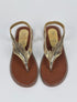 ARISTO GOLD TAŞLI SANDALET